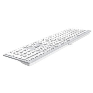 Клавиатура A4Tech Fstyler FX50 белый USB slim Multimedia (FX50 WHITE)