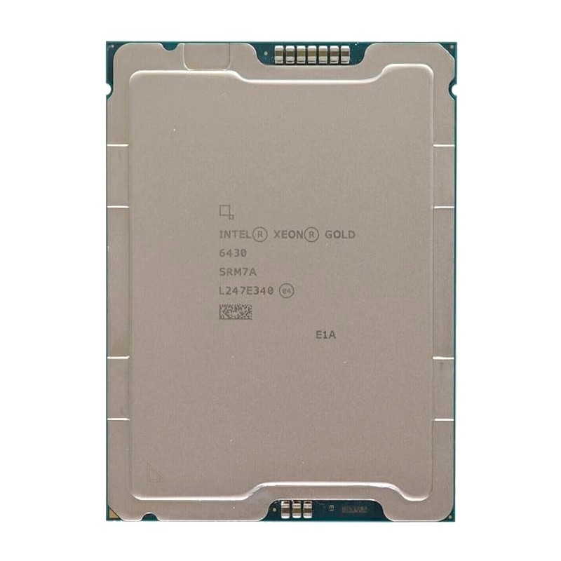 Процессор DELL Intel Xeon Gold 6430 (2.1GHz, 32C/64T, 16GT/s, 60M Cache, Turbo, HT (270W) DDR5-4400, XCC (analog PK8071305072902/SRM7A, с разборки,без ГТД), 338-CHTK