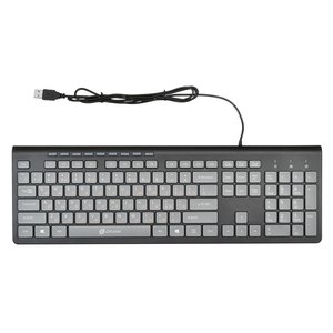 Клавиатура Oklick 480M черный/серый USB slim Multimedia [1067199]