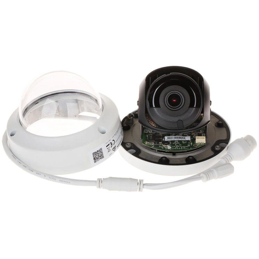 Камера видеонаблюдения IP Hikvision DS-2CD2123G2-IS(2.8MM)(D),  1080p,  2.8 мм,  белый