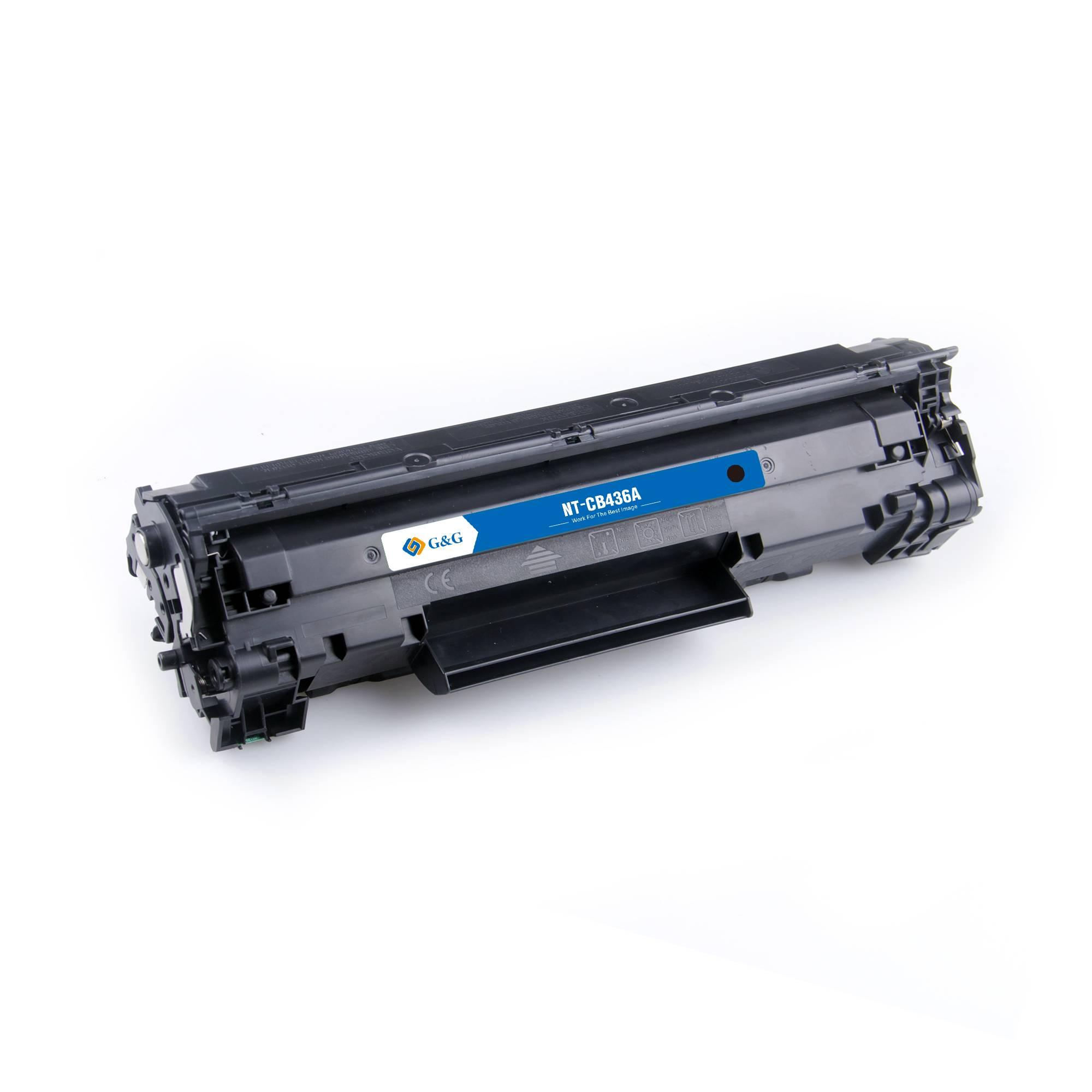 Картридж G&G, аналог HP CB436A/ Canon 713 2k с чипом, NT-PH436C-SJ