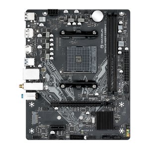 MAXSUN MS-Challenger A520M-K WIFI (Socket AM4, mATX, 2*DDR4(64Gb), DP/HDMI,  3*SATA3, 1*M.2, 1*PCIEx16/1*PCIEx1, 4*USB2.0, 2*USB 3.0, LAN 1*1G, Bluetooth,  Wi-Fi 802.11ax, RTL)