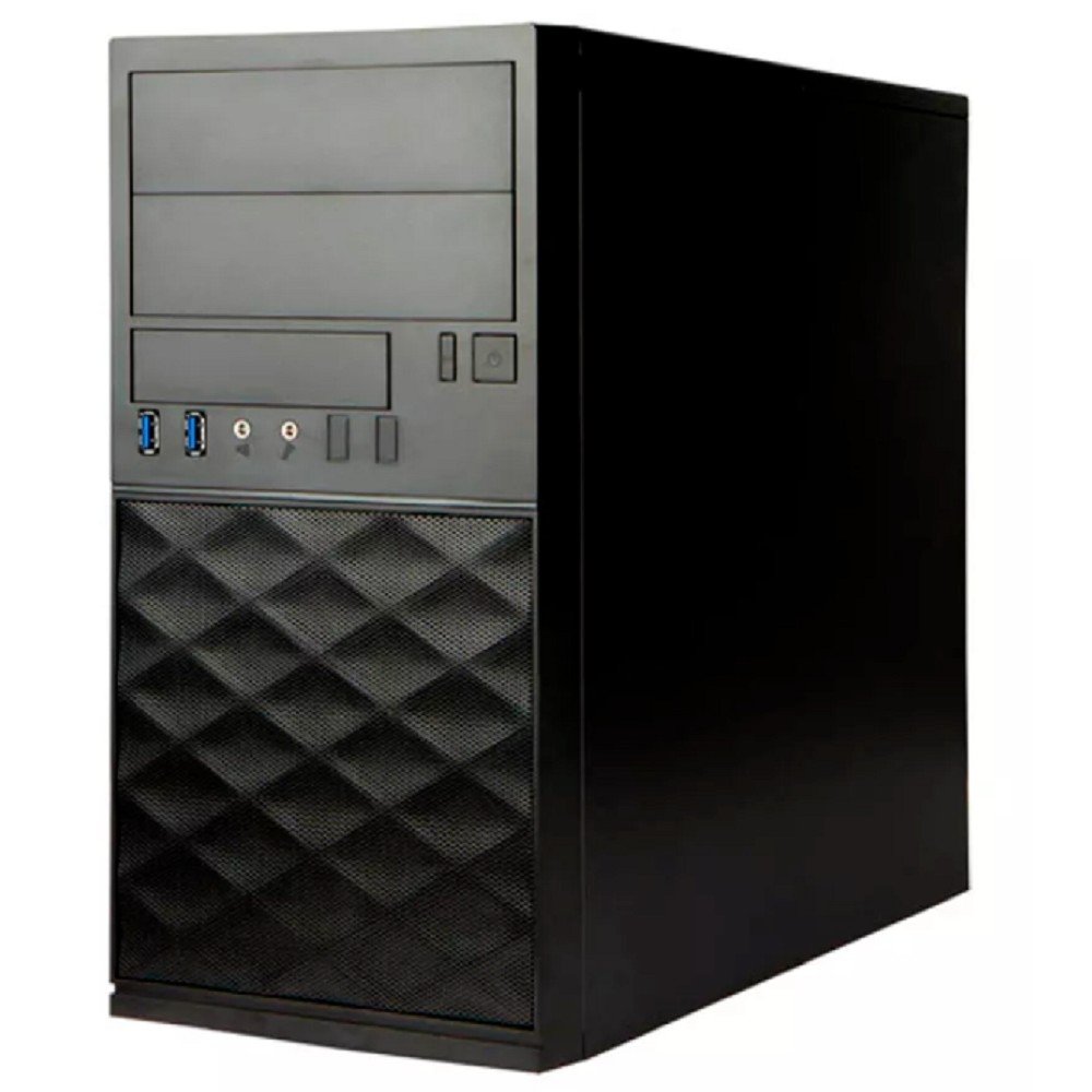 MiniTower INWIN EFS052BL  PM-600ATX   U3*2 +A(HD)+ front fan holder+ Screwless [6195504]