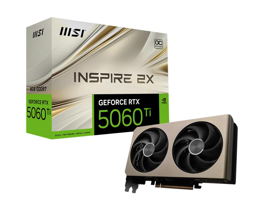 Видеокарта/ GeForce RTX 5060 Ti 8G INSPIRE 2X