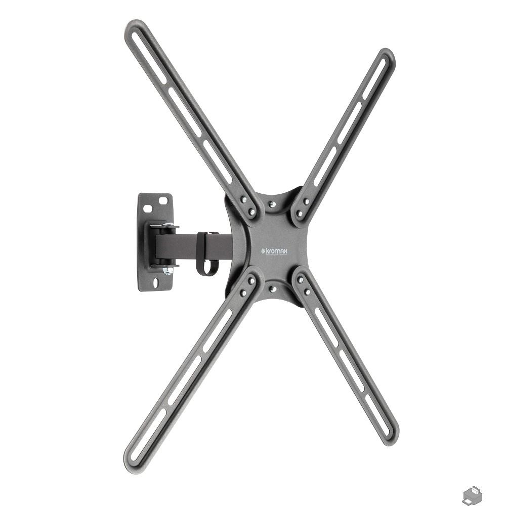 Kromax CORBEL-6 черный 22"-65" макс.30кг настенный поворот и наклон, 90466