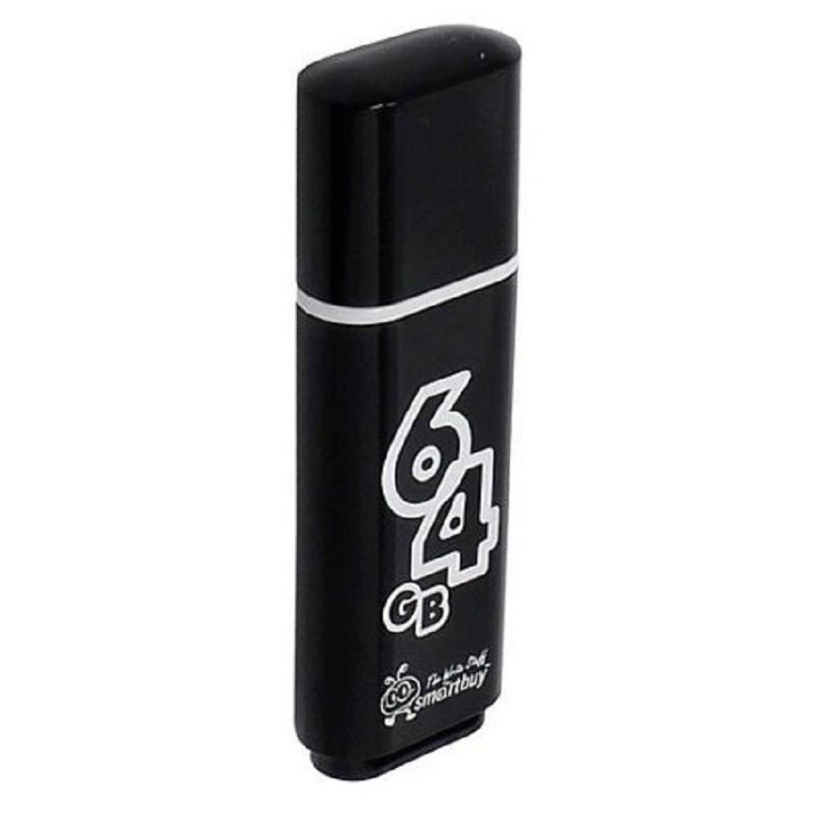 Smartbuy USB Drive 64GB Glossy series Black SB64GBGS-K
