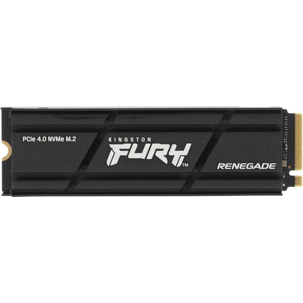 Твердотельный накопитель Kingston SSD 1TB SFYRSK/1000G Fury Renegade M.2 2280 PCIe 4.0 x4 NVMe R7300/W6000MB/s 3D TLC MTBF 2M 1,0PBW Retail Heatsink 1 year