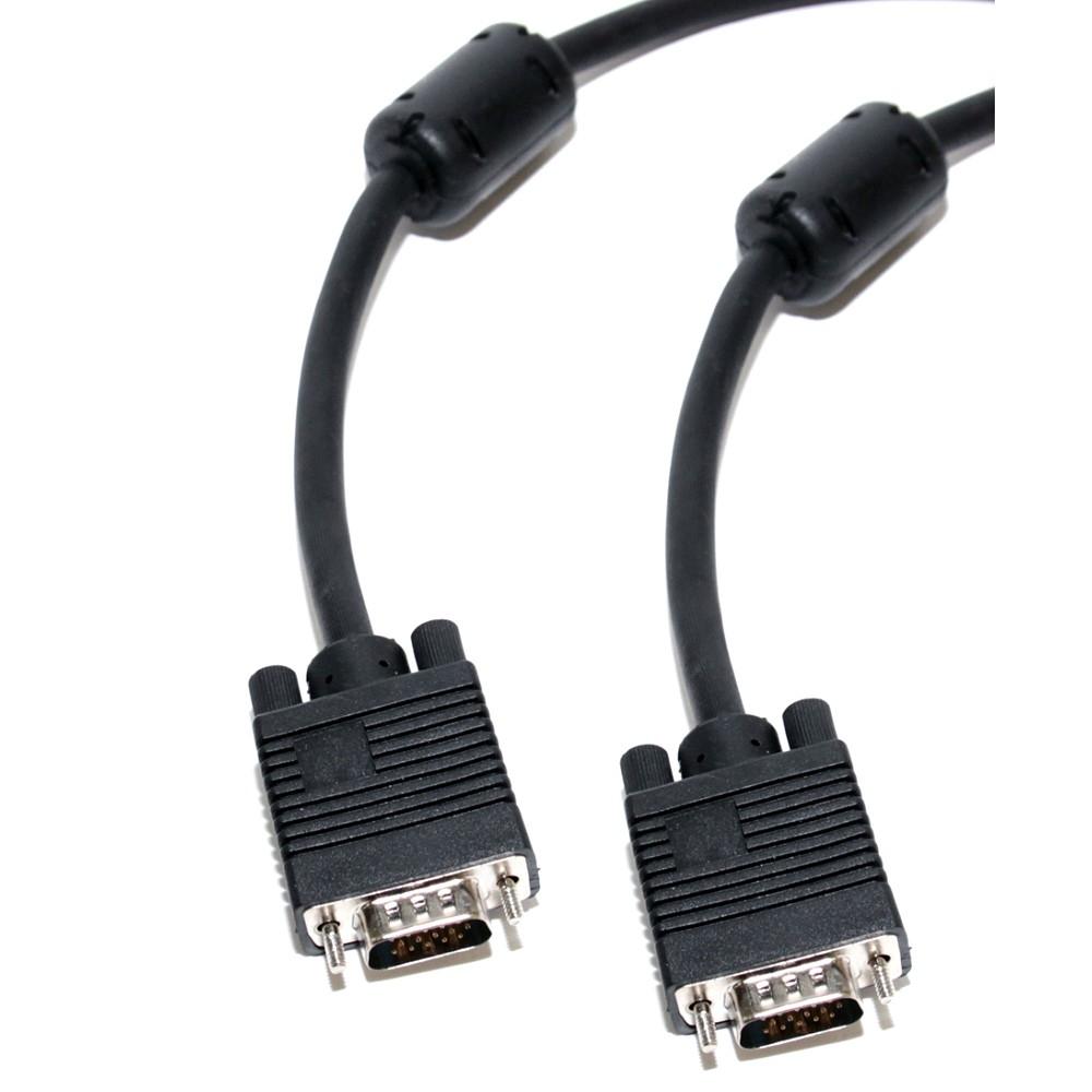 5bites APC-133-100 Кабель  VGA сигнальный HD15M/HD15M, ферр.кольца, 10м.