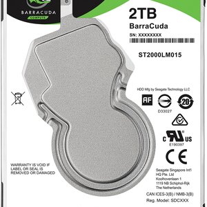Жесткий диск/ HDD Seagate SATA 2Tb 2.5"" 7mm 5400 128Mb 1 year warranty (replacement ST2000LM007, WD20SPZX), ST2000LM015