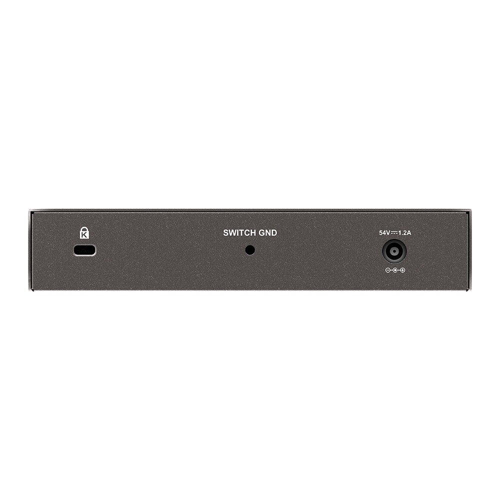 D-Link DGS-1008P/F3A Неуправляемый коммутатор с 8 портами 10/100/1000Base-T (4 порта PoE 802.3af/at, PoE-бюджет 60 Вт)