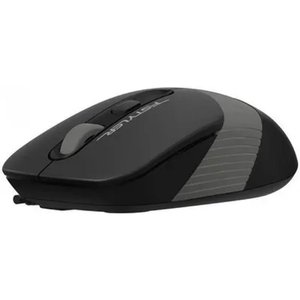 Мышь компьютерная A4Tech Fstyler FM10S черный/серый 1600dpi/USB/4but, FM10S USB GREY
