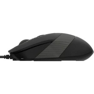 Мышь компьютерная A4Tech Fstyler FM10S черный/серый 1600dpi/USB/4but, FM10S USB GREY