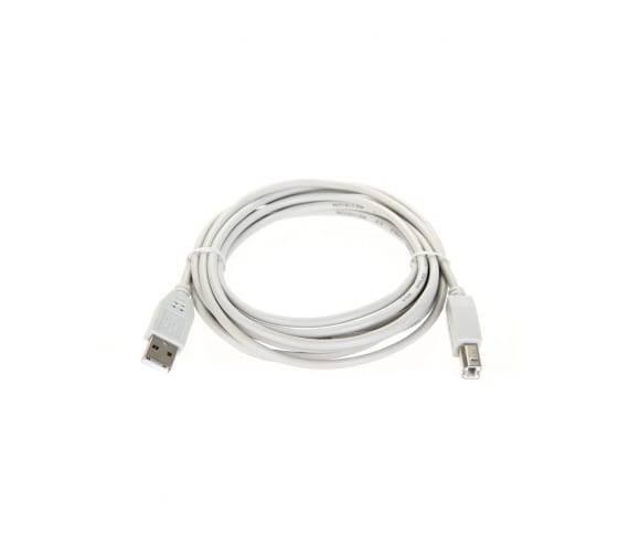 Кабель USB2.0  A-->B (3.0м) белый, Telecom., TC6900-3.0M