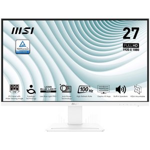 MSI PRO 27" MP273AW белый {IPS 1920x1080 100Hz 5ms 178/178 300cd HDMI DispalyPort 2x3W VESA} [9S6-3PB4CH-097/9S6-3PB4CH-217 ]