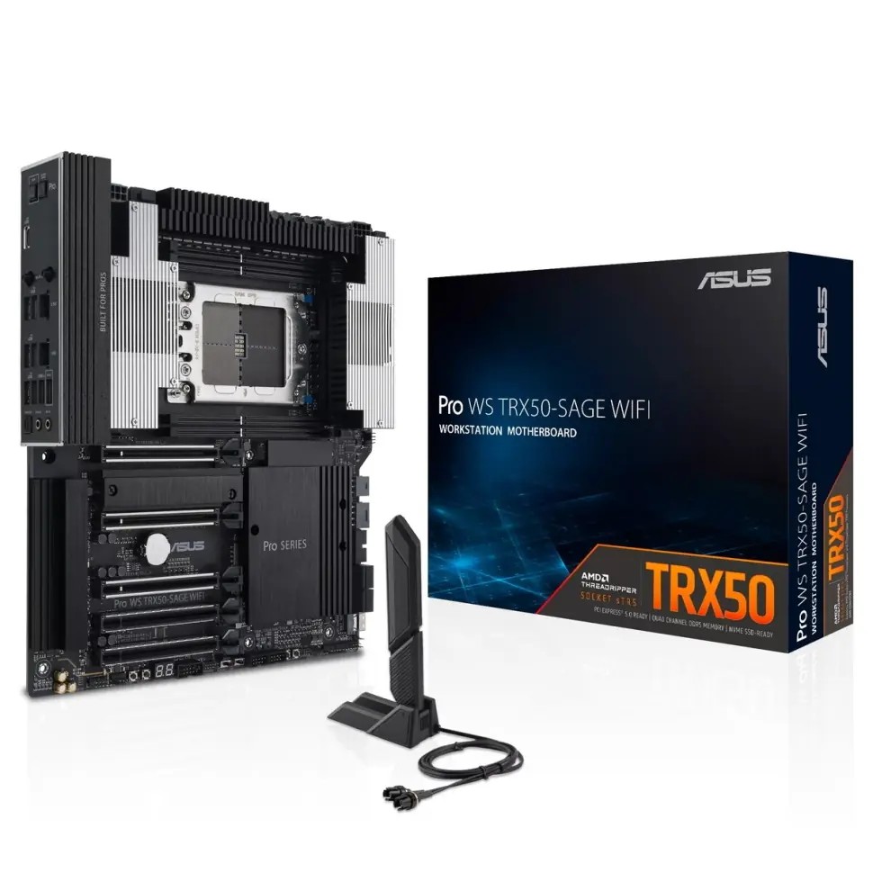 Материнская плата/ ASUS PRO WS TRX50-SAGE WIFI, 90MB1FZ0-M0EAY0