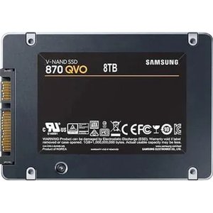 Samsung SSD 8TB 870 QVO MZ-77Q8T0BW V-NAND 4-bit MLC, MKX, 2.5" SATA3