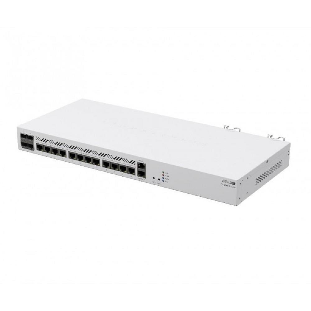 MikroTik CCR2116-12G-4S+ Маршрутизатор проводной, 12*1Gbit RJ45, 4*SFP+
