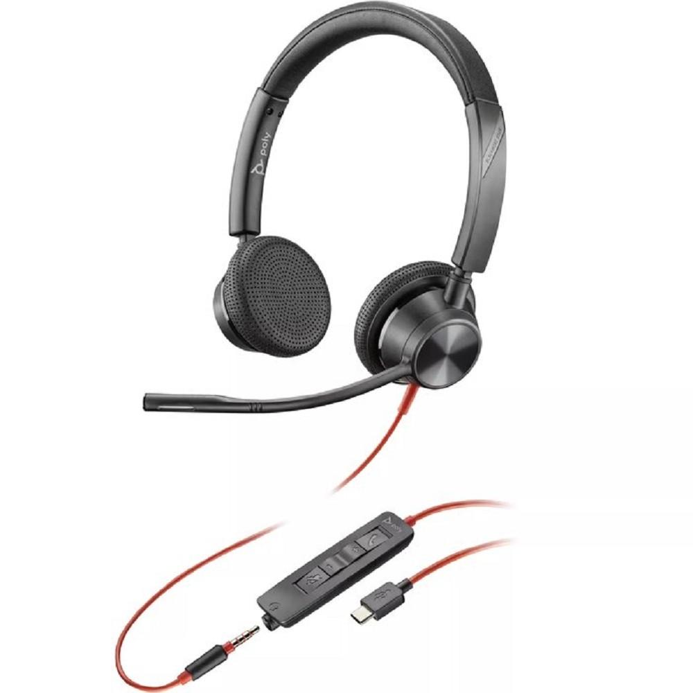 Poly BW 8X221AA 3325 -M USB-C HS +USB-C/A Гарнитура проводная
