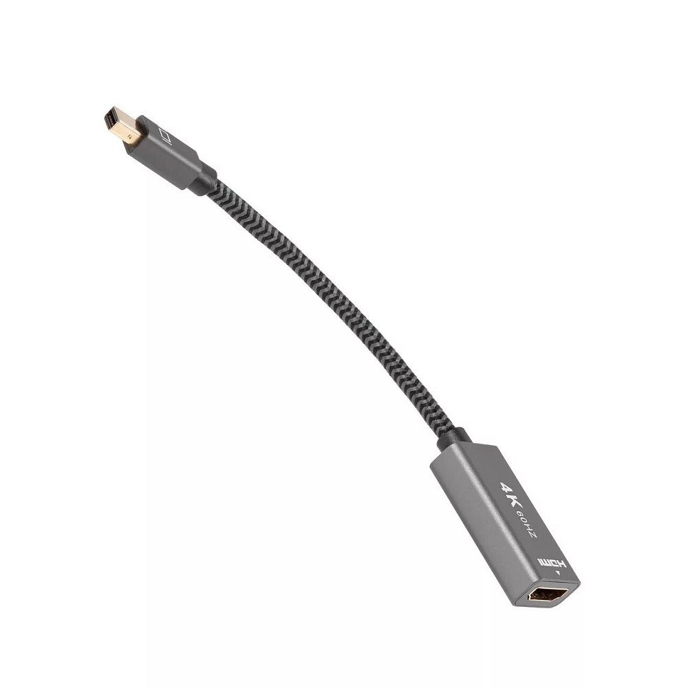 Telecom <TA565> Адаптер miniDP --> HDMI-F 0.15м ,  оплетка, 4K@60Hz [7958820049873]