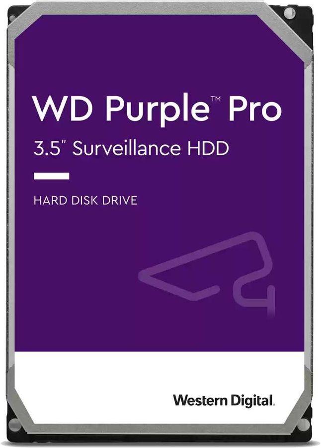 Жесткий диск/ HDD WD SATA3 14Tb Purple Pro 7200 512Mb 1 year warranty (replacement WD142PURP), WD141PURP