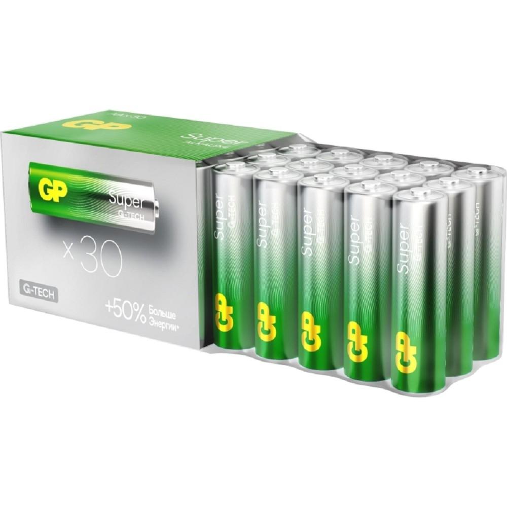 GP 15AA21-2CRSWC30 180/720 Super Alkaline G-Tech (30 шт. в уп-ке) , 4891199227288