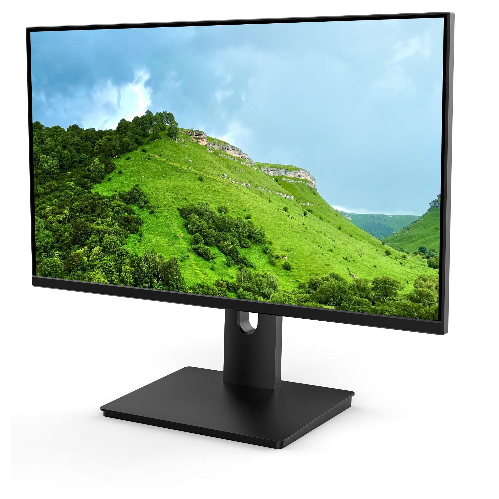 LCD Valday 27" RN27BDB {IPS 1920х1080 75Hz 1000:1 5ms HDMI DP VGA USB Type-C 178/178  300cd  VESA 100x100  Динамики Поворот влево/вправо, Поворот экрана, Регулировка наклона/высоты/Реестр МПТ}