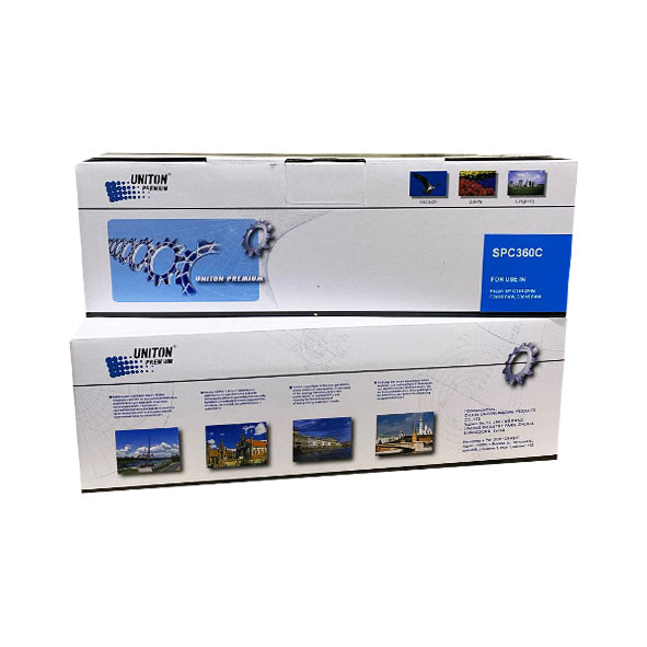 Картридж для RICOH Aficio SP C360/С361 type SP360HE синий (5К) UNITON Premium GREEN LINE (Eco Protected)