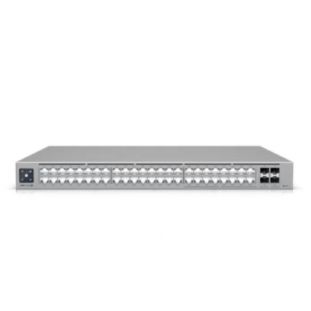 UBIQUITI USW-Pro-Max-48-PoE PoE-коммутатор в стойку, 48-port, Layer 3  switch with 2.5 GbE and PoE++ output 720W
