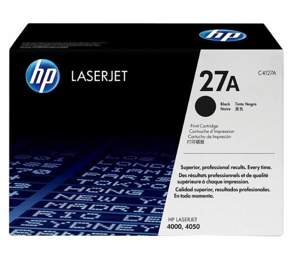 HP C4127A 27A (поврежденная упаковка, новый, 2011)