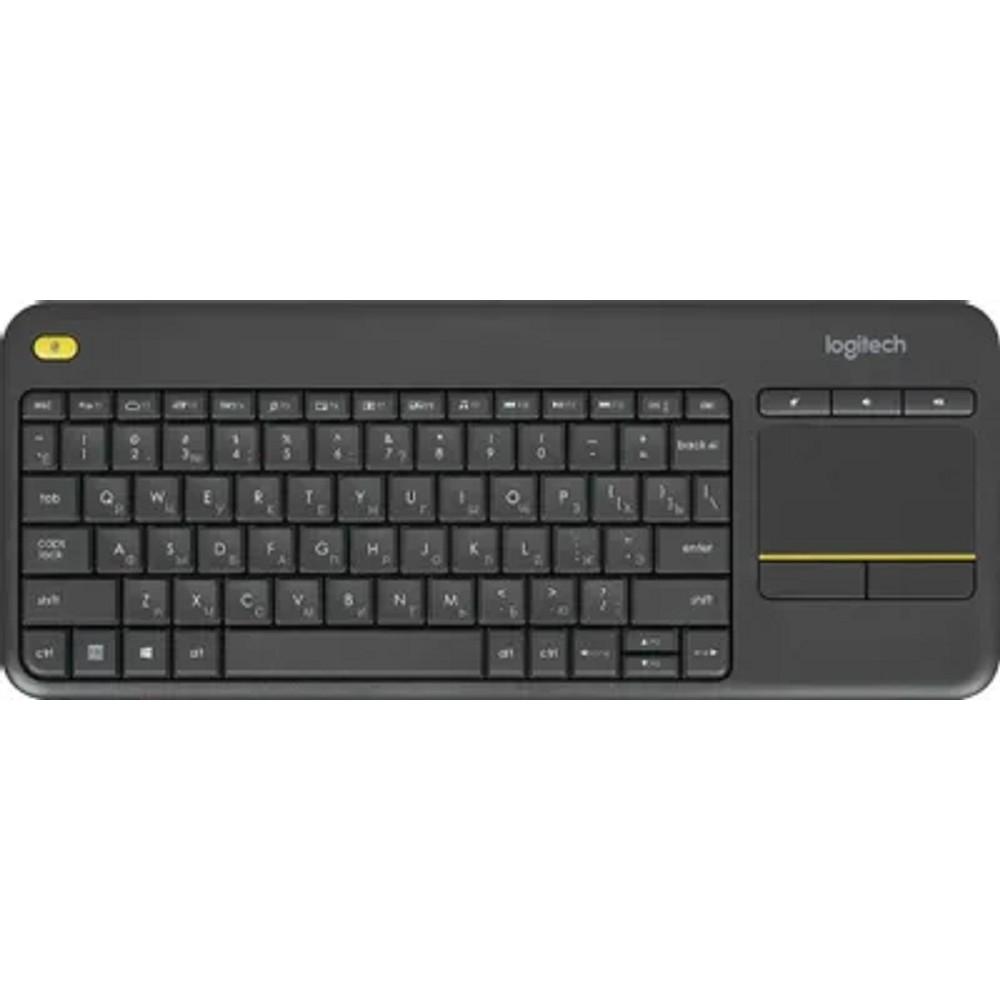 920-007173 Logitech Клавиатура K400 Wireless Touch Plus Keyboard RU/LAT