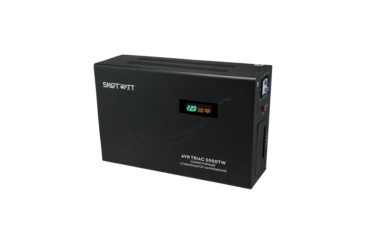 Симисторный стабилизатор напряжения SMARTWATT AVR TRIAC 5000TW, 4512020380002
