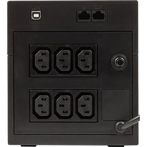 PowerCom Raptor RPT-1500AP ИБП {Line-Interactive, 1500VA / 900W, Tower, 6 xC13, USB} (295842)