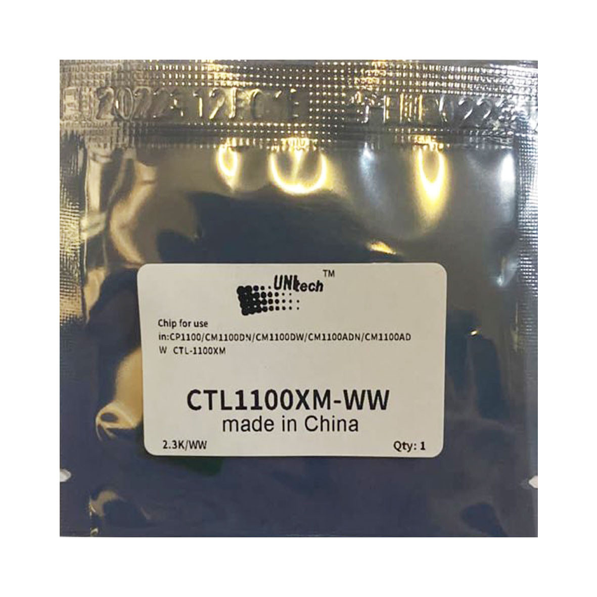 Чип к-жа для Pantum CP1100 /CM1100 (2.3K) CTL-1100XM magenta UNItech (Zhono)