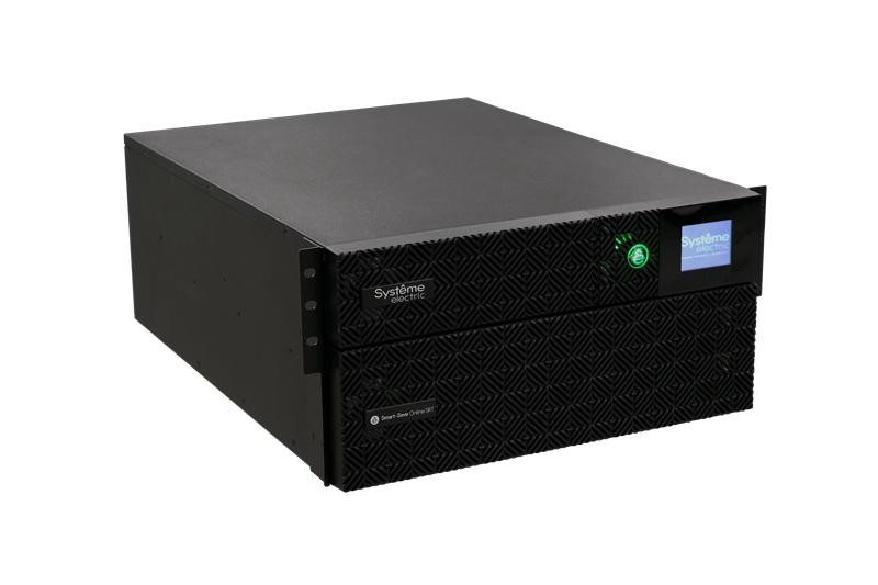 Источник бесперебойного питания Systeme Electric Smart-Save Online SRT, 5000VA/5000W, On-Line, Extended-run, Rack 2U+3U(Tower convertible), LCD,  6xC13, 4xC19, USB, RS-232, Pre-Inst. Web/SNMP, SRTSE5KRTXLIEC-NC