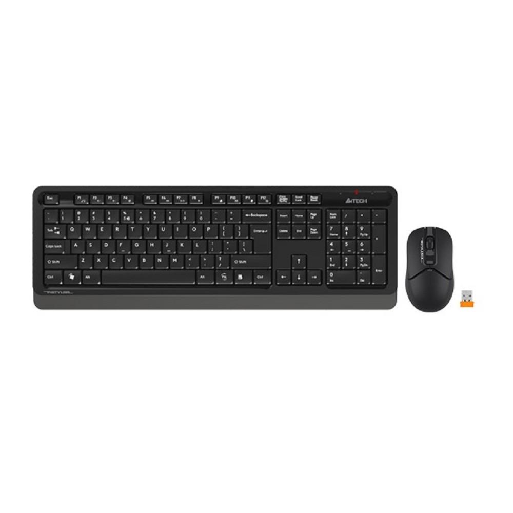 A-4Tech Клавиатура + мышь A4Tech Fstyler FG1012 клав:черный/серый мышь:черный USB беспроводная Multimedia [1599033], FG1012 BLACK