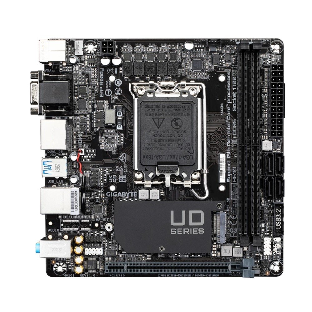 Gigabyte H610I {S1700, Intel H610, DDR5, Mini-ITX }