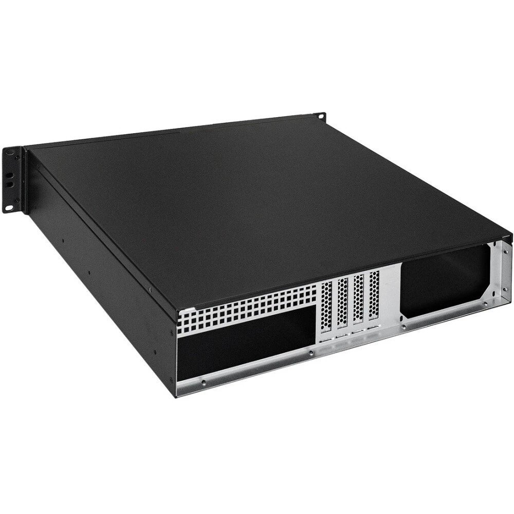 Exegate EX264269RUS Серверный корпус Exegate Pro 2U390-04 <RM 19",  высота 2U, глубина 390, без БП, USB>