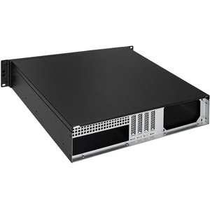 Exegate EX264269RUS Серверный корпус Exegate Pro 2U390-04 <RM 19",  высота 2U, глубина 390, без БП, USB>