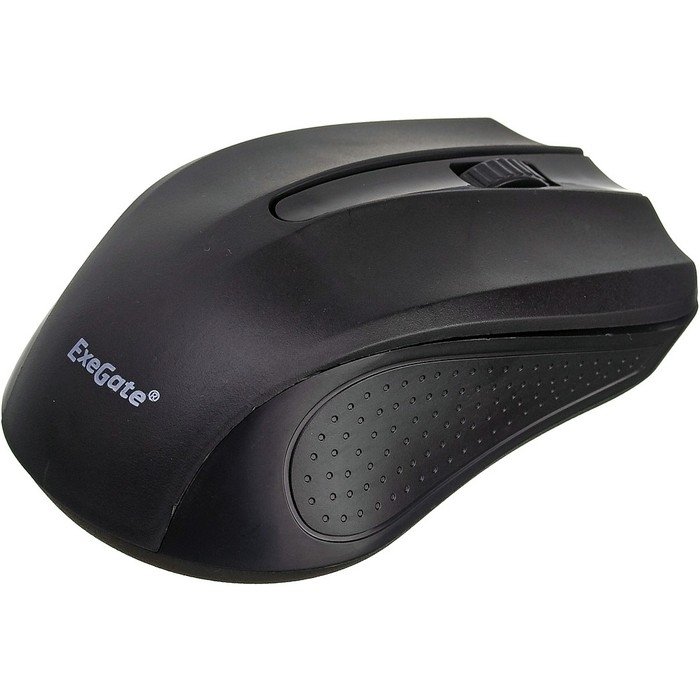 Exegate EX279045RUS Беспроводная мышь ExeGate SR-9023 <black, optical, 3btn/scroll, 1200dpi, USB> Color box