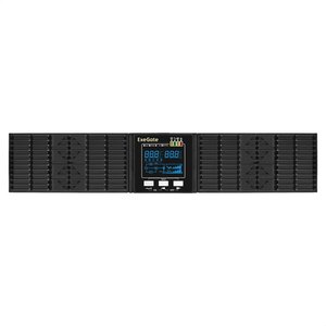 Exegate EX297668RUS ИБП On-line ExeGate PowerExpert ULS-3000.LCD.AVR.6C13.USB.RS232.SNMP.BC.2U <3000VA/3000W, On-Line, PF=1, LCD, 6*C13, RS232, USB, SNMP-slot, встроенные батареи 12V 7.2Ah - 6шт, бата