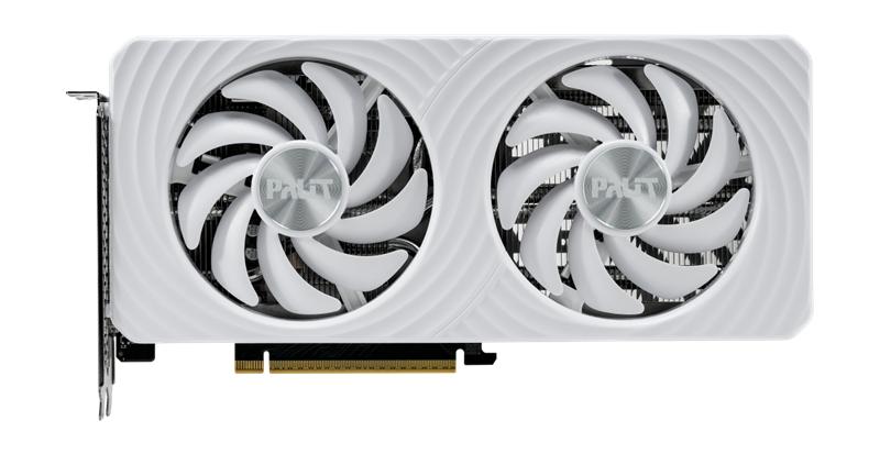 Видеокарта PALIT NE7506TU19T1-GB2061M RTX5060Ti WHITE OC 16GB GDDR7 128bit 3-DP HDMI/sticker