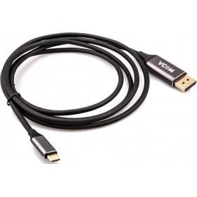 Кабель-адаптер USB 3.1 Type-Cm --> DP(m) 4K@60Hz, 1.8m , Aluminium Shell,VCOM <CU422MC-1.8M>