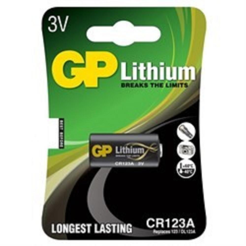 GP CR123AE-2CR1(BC1) 10/450 (1 шт. в уп-ке) {03187}, 4891199192043