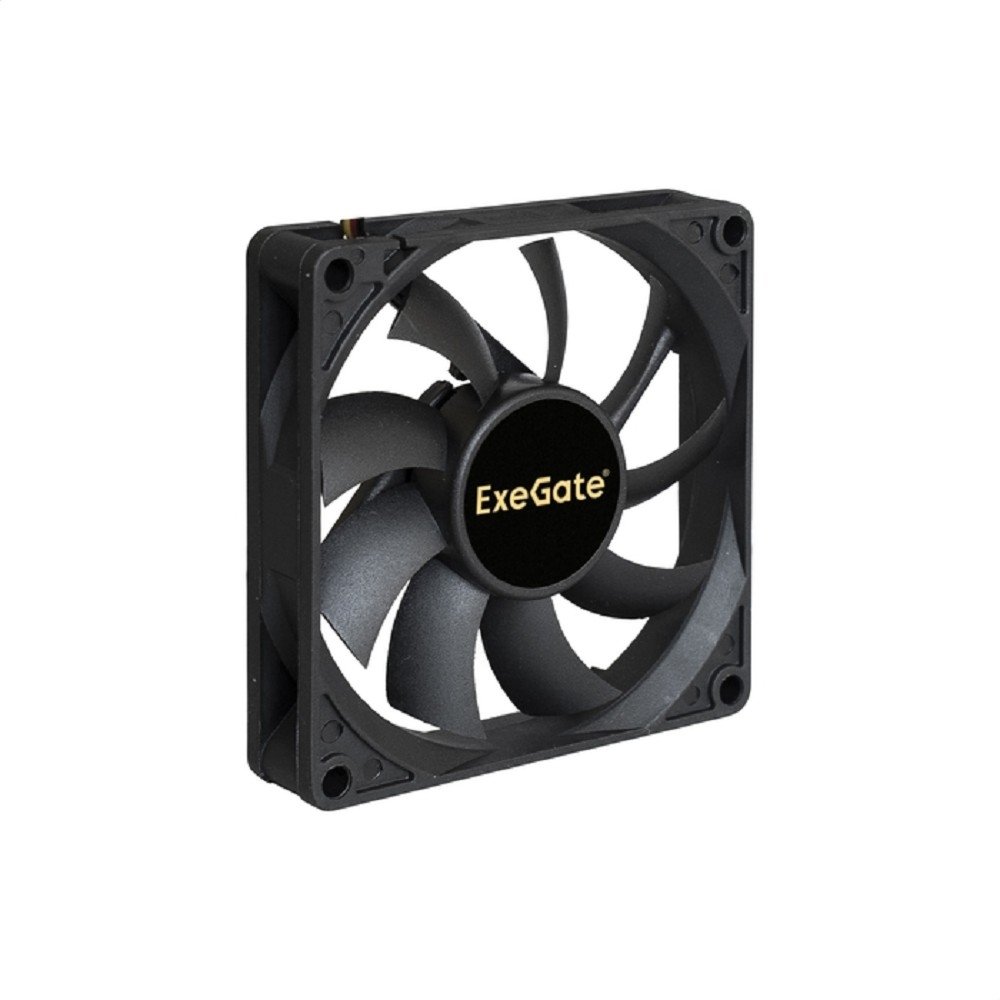 Exegate EX283374RUS Вентилятор ExeGate ExtraPower EP08015S3P, 80x80x15 мм, подшипник скольжения, 3pin, 2500RPM, 26dBA