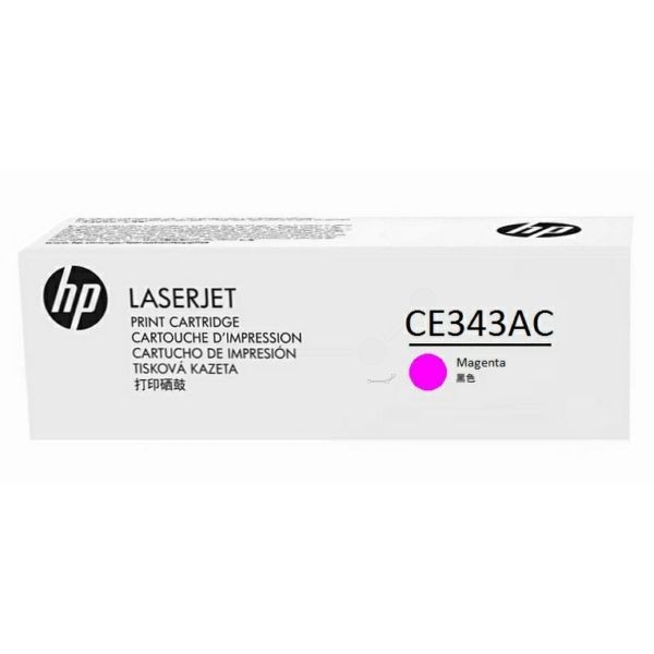 Контрактный картридж HP 651A лазерный пурпурный (16000 стр), CE343AC