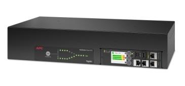 Автоматический стоечный переключатель APC Rack Automatic Transfer Switch, 2U, 32A, 230V, 2 IEC 309 IN, 16 C13, 2 C19 OUT, 50/60 Hz (rep. AP4424, AP7724), AP4424A