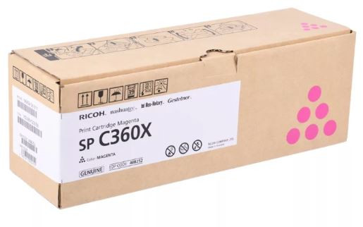 Принт-картридж малиновый тип SPC360X для Ricoh SPC361SFNw (9000стр) 408252