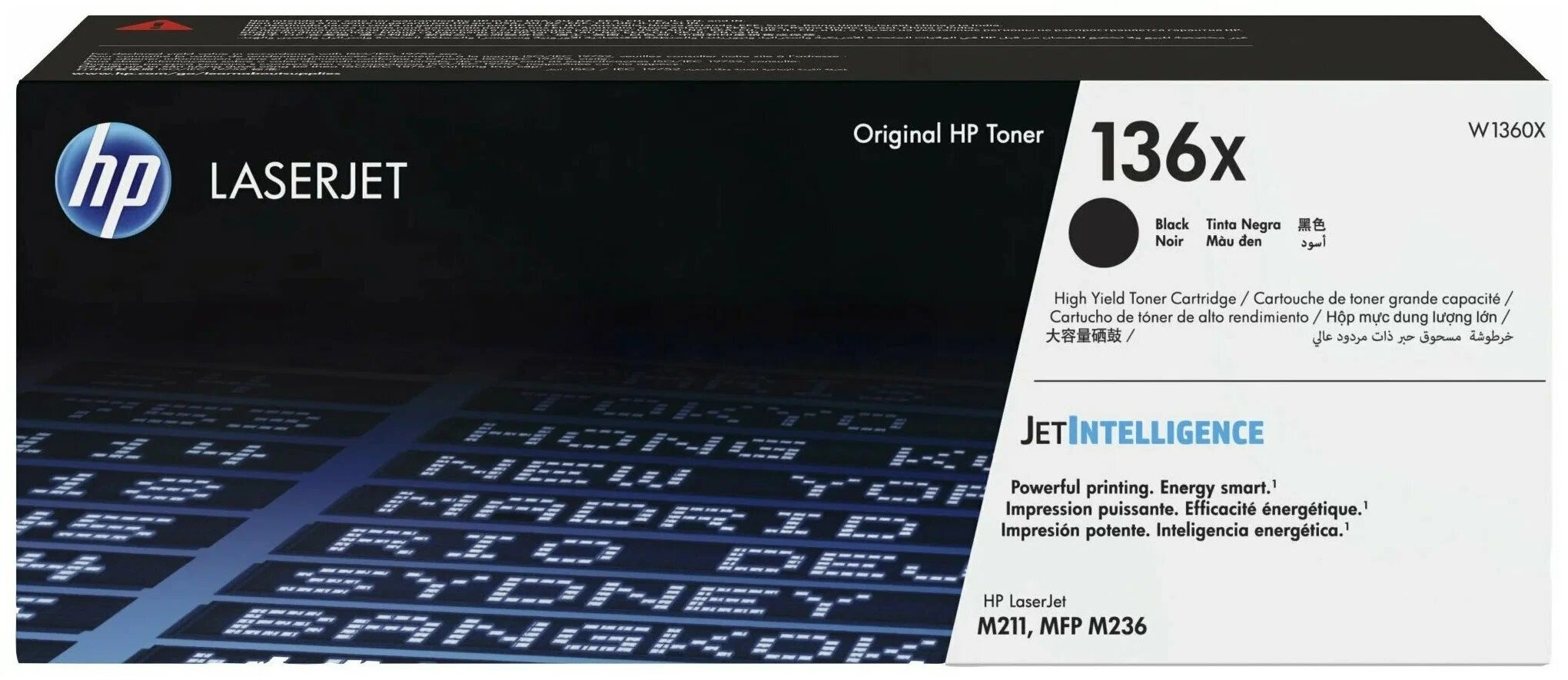 Картридж 136X для HP LJ M211d/dw/M236d/dw, 2,6К (O) W1360X черный