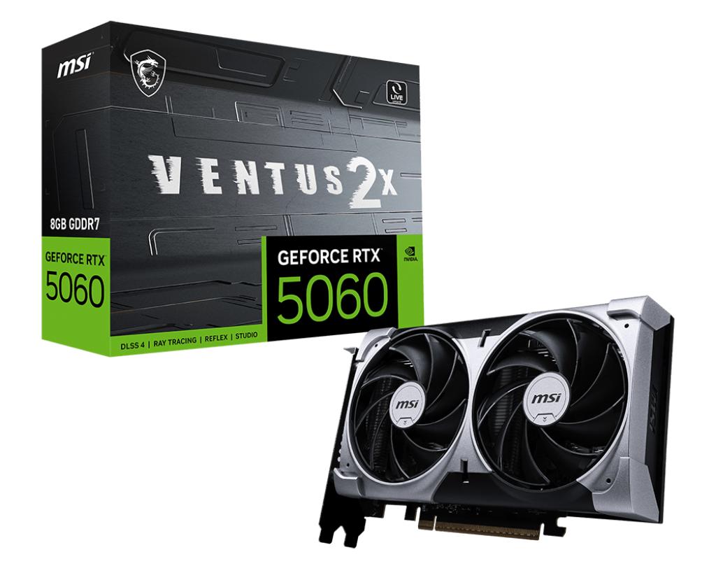 Видеокарта/ GeForce RTX 5060 8G VENTUS 2X