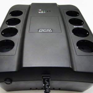 ИБП SPD-550U LCD, линейно-интерактивный, цифровой дисплей,  550 ВA, 330 Вт, 4 евророзетки с резервным питанием, 4 евророзетки с фильтрацией, USB,  защита RJ45/RJ11, батарея свинцово-кислотная 12В 7.2Ач, ШхГхВ 285х232х103мм, 6.8 кг/ UPS SPD-550U LCD, line-interactive, digital display, 550 VA, 330 W, 4 Euro sockets with backup power supply, 4 Euro sockets with filtering, USB protection RJ45/RJ11, lead acid battery 12V 7.2 Ah, WxDxH 285х232х103мм, 6.8 kg